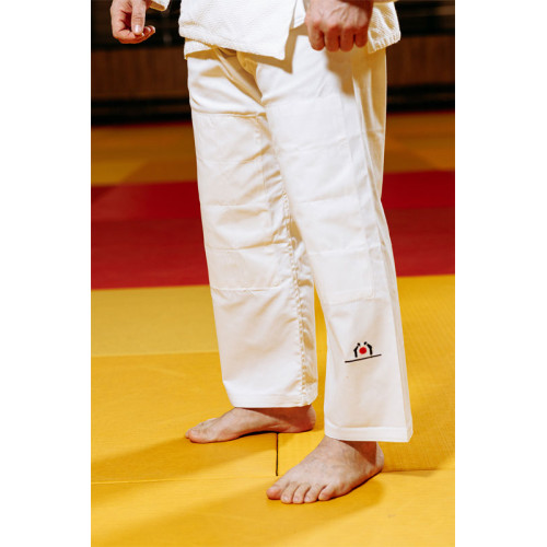 Біле кімоно для хлопців/чоловіків, дзюдо, TM BUDOGI серія ADVANCED, щільність 500 гр/м.кв.