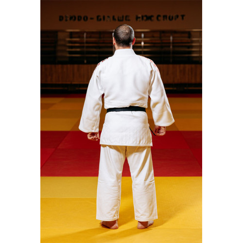 Біле кімоно для хлопців/чоловіків, дзюдо, TM BUDOGI серія PRO,  щільність 650 гр/м.кв.