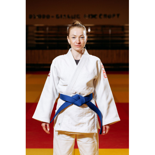 Біле кімоно для дівчат/жінок, дзюдо, TM BUDOGI серія PRO,  щільність 650 гр/м.кв.