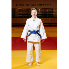 Біле кімоно для дівчат/жінок, дзюдо, TM BUDOGI серія PRO,  щільність 650 гр/м.кв.