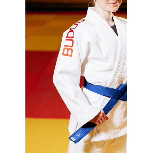 Біле кімоно для дівчат/жінок, дзюдо, TM BUDOGI серія PRO,  щільність 650 гр/м.кв.